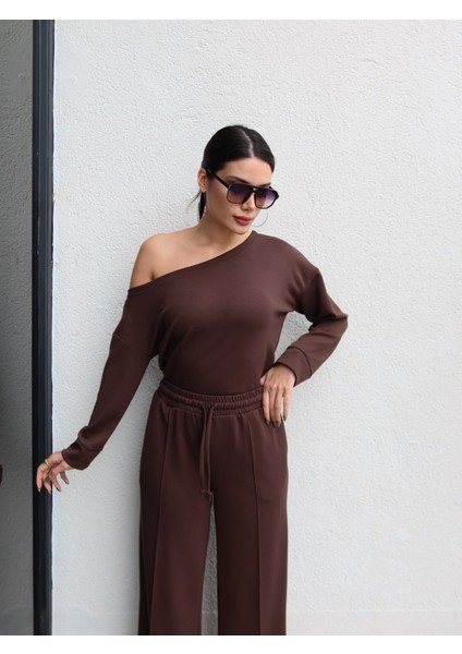 Kayık Yaka Modal Eşofman Takım fırsatları