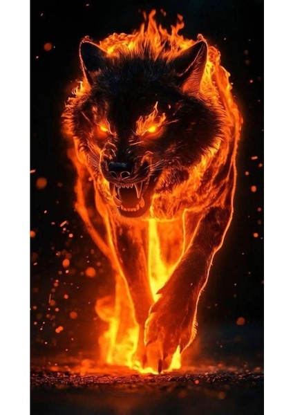 Kurt Kapı Direk Kaplama Folyosu Baskılı Sticker Sağ-Sol 2 Adet 22*50 cm