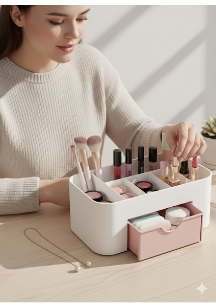 Çok Bölmeli Masaüstü Organizer – Çekmeceli fiyatları