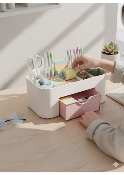 Çok Bölmeli Masaüstü Organizer – Çekmeceli fırsatları