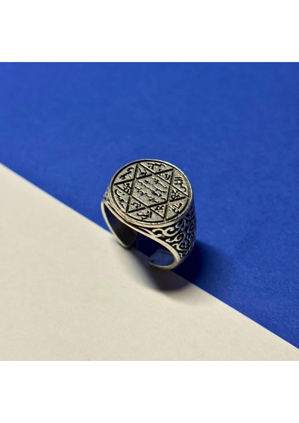 Özel Tasarım Maskülen Ayarlanabilir Erkek Yüzük