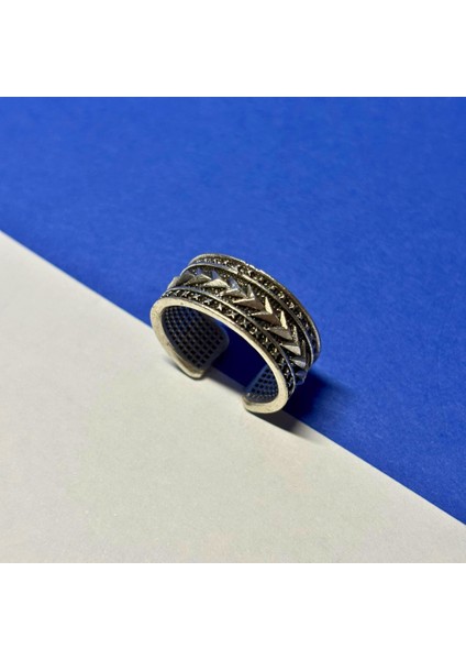 Özel Tasarım Maskülen Ayarlanabilir Erkek Yüzük