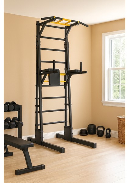 Fs Isveç Duvarı - Swedish Wall Fitness - Fizik Tedavi - Sabitleme Olmadan Kullanım