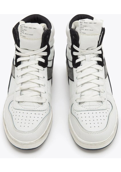 Magic Basket Mid Metal Kadın Beyaz Spor Ayakkabı - 501.179301-C0013 fiyatları