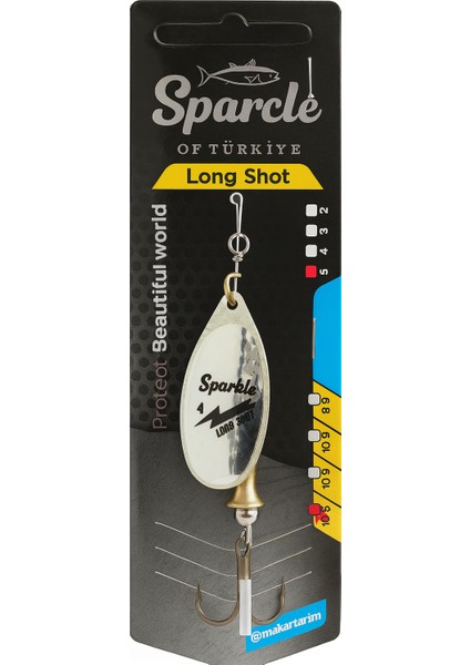 Longcast Döner Kaşık Gümüş