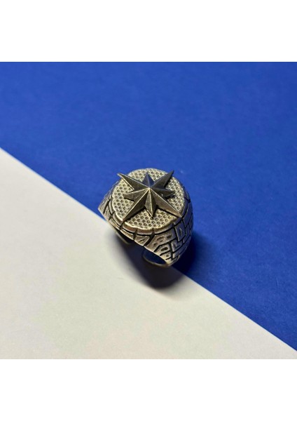 Özel Tasarım Maskülen Ayarlanabilir Erkek Yüzük