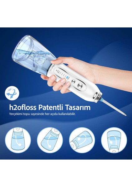 Şarjlı Kablosuz Ağız Duşu Diş Teli Temizleme (Resmi Distribütör Garantili) fırsatları