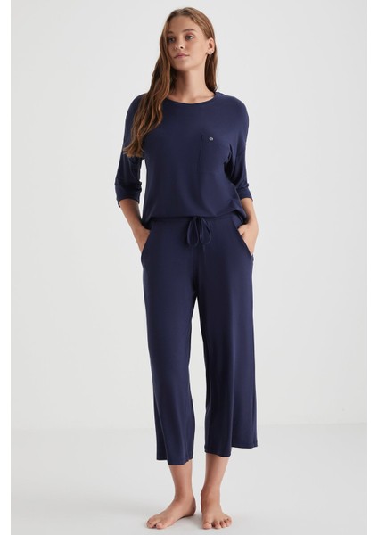 Yumuşak Dokulu Pijama Takımı