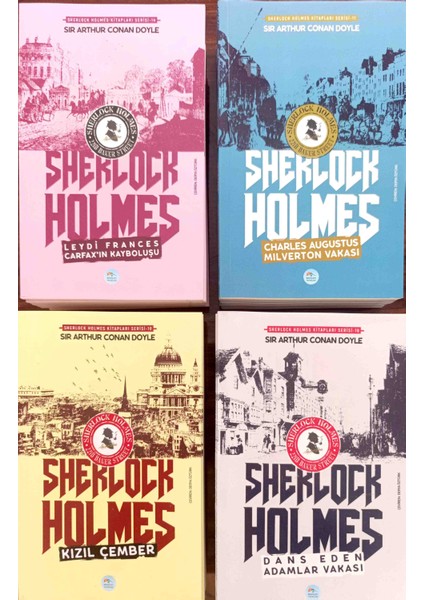 Sherlock Holmes Kızıl Çember-Dans Eden Adamlar Vakası-Charles Augustus Milverton Vakası-Leydi Frances Carfax'ın Kayboluşu