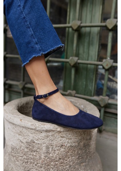 Silva Kadın Kahve Gercek Suet Atkı Detay Babet indirimleri