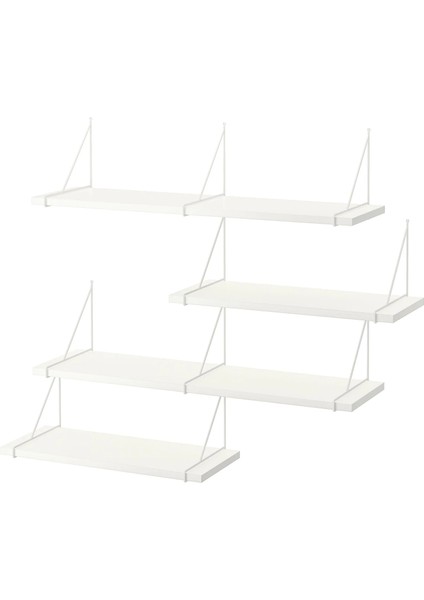 Bergshult / Pershult Duvar Rafı Beyaz