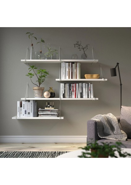 Bergshult / Pershult Duvar Rafı Beyaz fiyatları