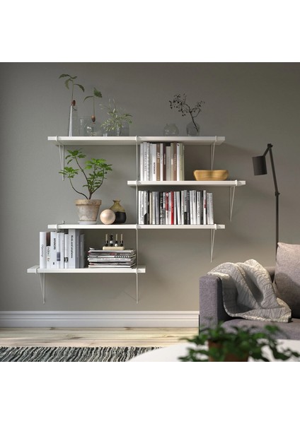 Bergshult / Pershult Duvar Rafı Beyaz modelleri