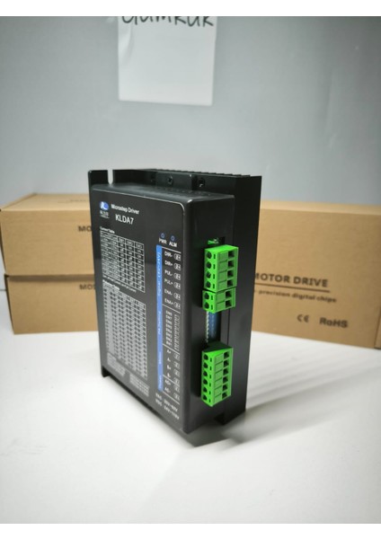 Klda7 2 Fazlı Step Motor Sürücüsü 20V-80VAC 2.4A-72.2A Tepe Akım 32BİT indirimleri