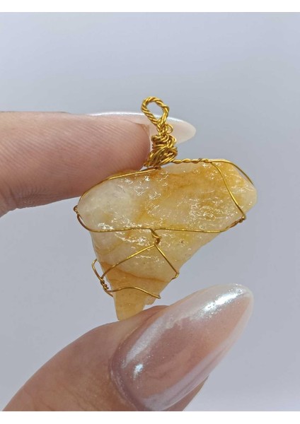 Sitrin Kolye Ucu Doğaltaş fiyatları