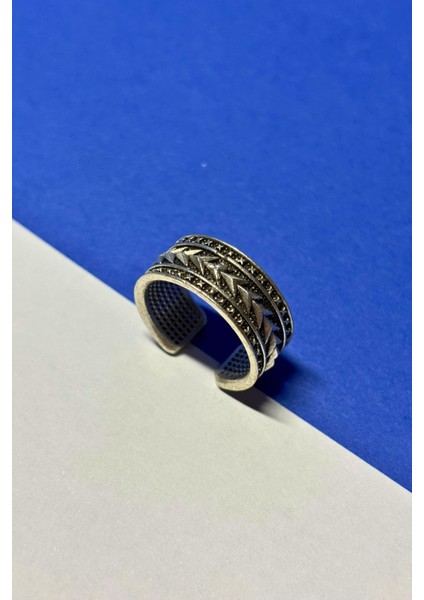 Özel Tasarım Maskülen Ayarlanabilir Erkek Yüzük