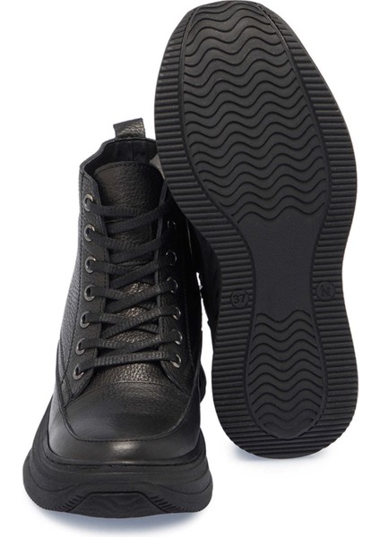 Siyah Hakiki Deri Kadın Casual Bot - K24K1BT67550-A41 fırsatları