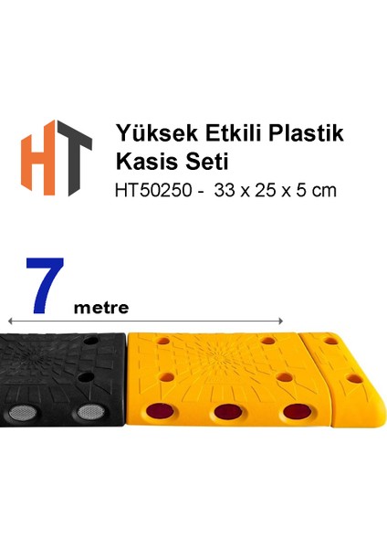 Yüksek Etkili Plastik Kasis Seti 33X25X5 cm 7 Metre