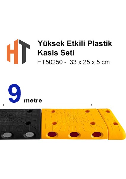Yüksek Etkili Plastik Kasis Seti 33X25X5 cm 9 Metre