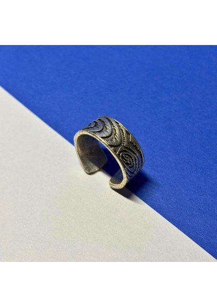 Özel Tasarım Maskülen Ayarlanabilir Erkek Yüzük