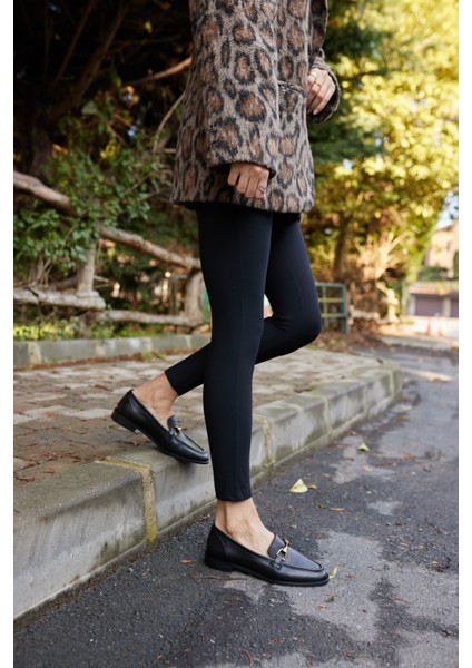 Rush Kadın Bordo Gercek Suet Toka Detay Loafer Ayakkabi modelleri