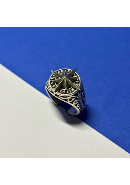 Özel Tasarım Maskülen Ayarlanabilir Erkek Yüzük