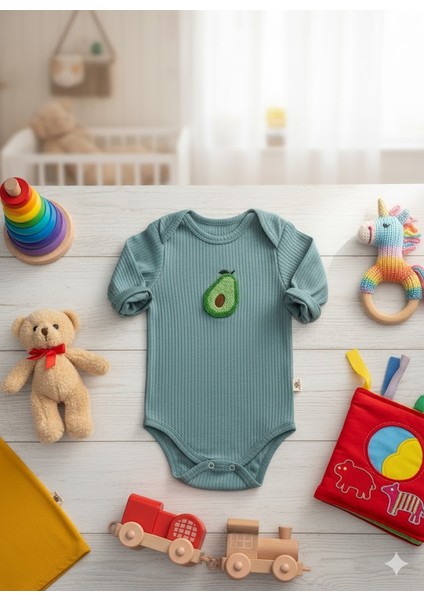 3lü Mevsimlik Çıtçıtlı Body Zıbın 0-3 Ay/3 Yaş Arası Nakışlı %100 Pamuk Unisex Kız Erkek Bebek&çocuk modelleri