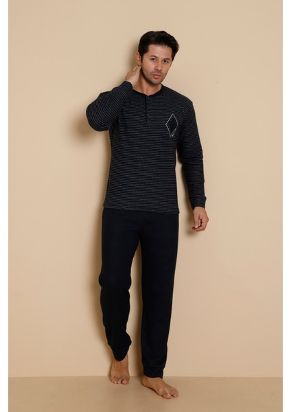 Flk 7008 Interlok Kışlık Pijamalı Erkek Pijama Takımı fiyatları