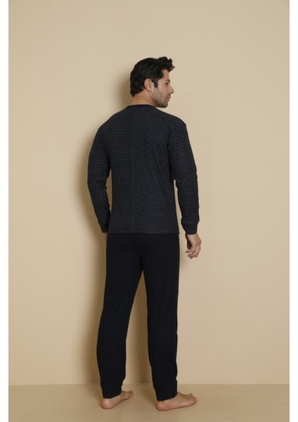 Flk 7008 Interlok Kışlık Pijamalı Erkek Pijama Takımı indirimleri