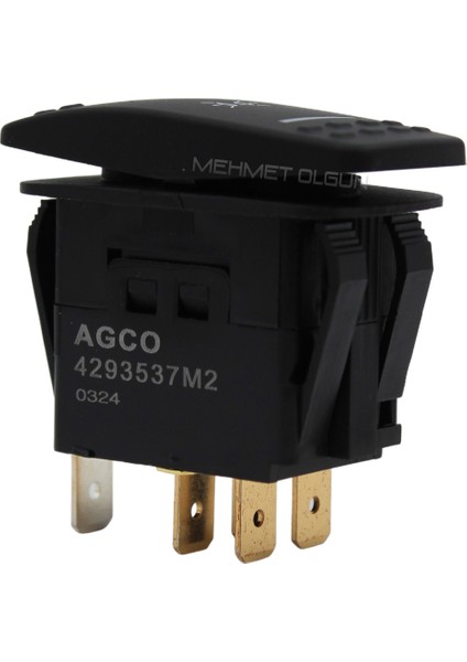 Massey Ferguson 4293537M2 Far Düğmesi –orijinal Agco Ön Far Anahtarı– Mf 5400/6400/7400/8400 Serisi modelleri