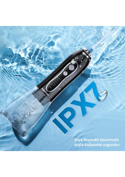 Şarjlı Kablosuz Ağız Duşu Diş Teli Temizleme(Resmi Distribütör Garantili) indirimleri