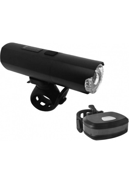 383+384 Bisiklet USB Şarjlı Uzak & Stop Seti