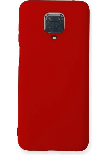Xiaomi Redmi Note 9 Pro Kılıf Nano Içi Kadife Silikon - KIRMIZI-(5796) - M617R983-K89617