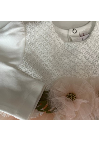 410743 Kız Çocuk Prenses Tüllü Çiçekli Elbise modelleri