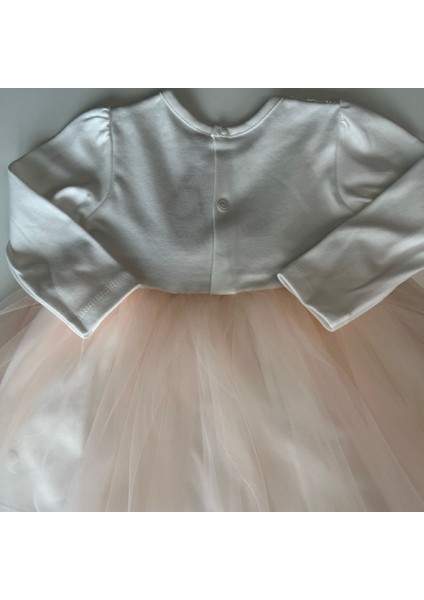 410743 Kız Çocuk Prenses Tüllü Çiçekli Elbise fırsatları