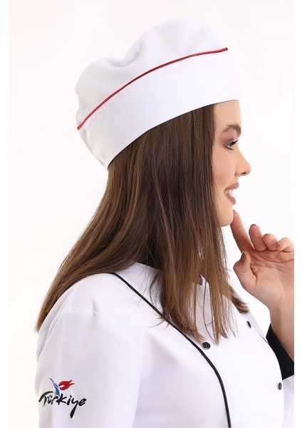 Aşçı Kayık Kep - Beyaz Kırmızı Biye modelleri