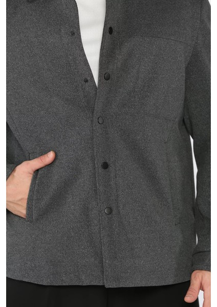 Çıtçıtlı Erkek Kaşe Kaban P-00018800 indirimleri