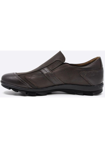 Kahverengi Kauçuk Taban Erkek Sıcak Astar Kışlık Ayakkabı 3530 553 636 indirimleri