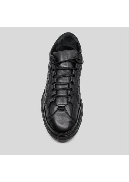 Hakiki Deri Siyah Sonbahar Kışlık Comfort Ayakkabı 9785 100 indirimleri