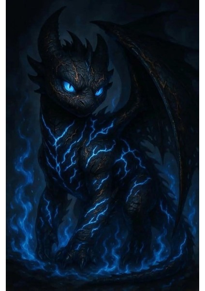 Gecenin Öfkesi Kapı Direk Kaplama Folyosu Baskılı Sticker Sağ-Sol 2 Adet 22*50 cm