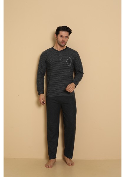 Flk 7008 Interlok Kışlık Pijamalı Erkek Pijama Takımı fiyatları