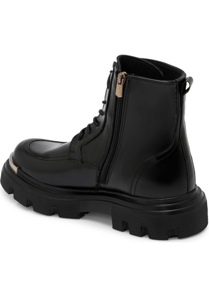 Siyah Hakiki Deri Erkek Casual Bot - E24K1BT57061-A23 fiyatları