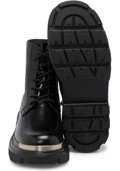 Siyah Hakiki Deri Erkek Casual Bot - E24K1BT57061-A23 fırsatları