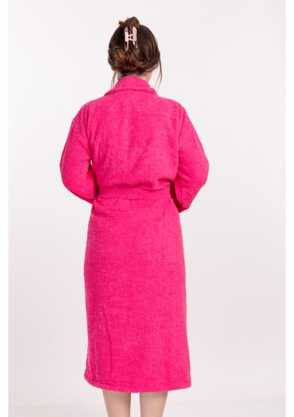 Regina Robe Ekstra Yumuşak Premium Şalyaka Bornoz Pembe modelleri