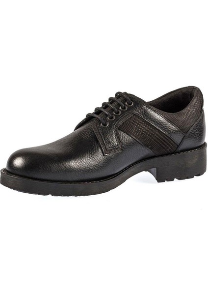 Bağcıklı Siyah Termo Taban Erkek Sıcak Astar Kışlık Ayakkabı 7576 551 820 modelleri