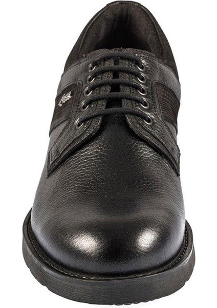 Bağcıklı Siyah Termo Taban Erkek Sıcak Astar Kışlık Ayakkabı 7576 551 820 fırsatları