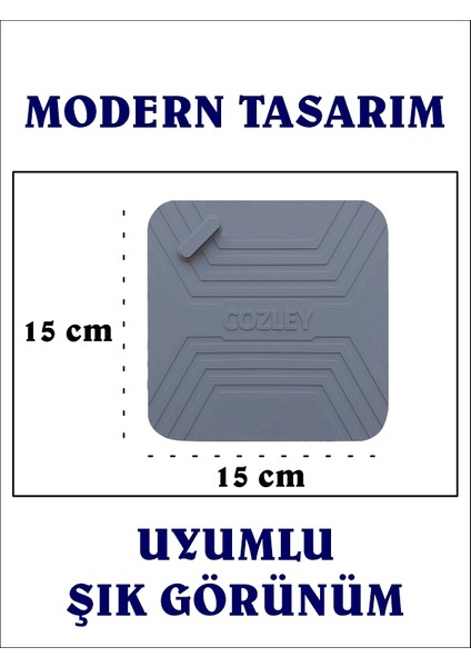 Gri Renk Kötü Koku Önleyici Silikon Mat Banyo Mutfak Lavabo Balkon Gider Tıpası Kapağı Böcek Önleyici Kapak fiyatları