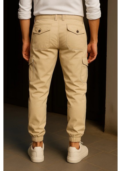 Erkek Trend Günlük Lastikli Taş Taktik Kargo Pantolon indirimleri
