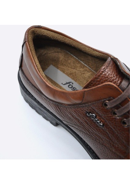 Taba Hakiki Deri Kauçuk Taban Sıcak Astar Kışlık Erkek Ayakkabı 7520 771 603