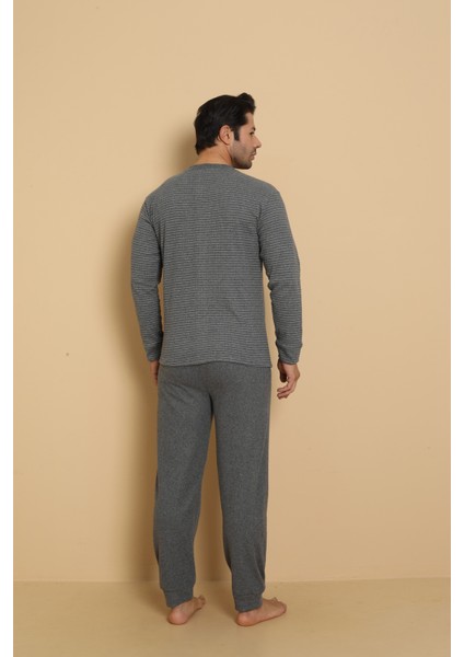 Flk 7008 Interlok Kışlık Pijamalı Erkek Pijama Takımı indirimleri